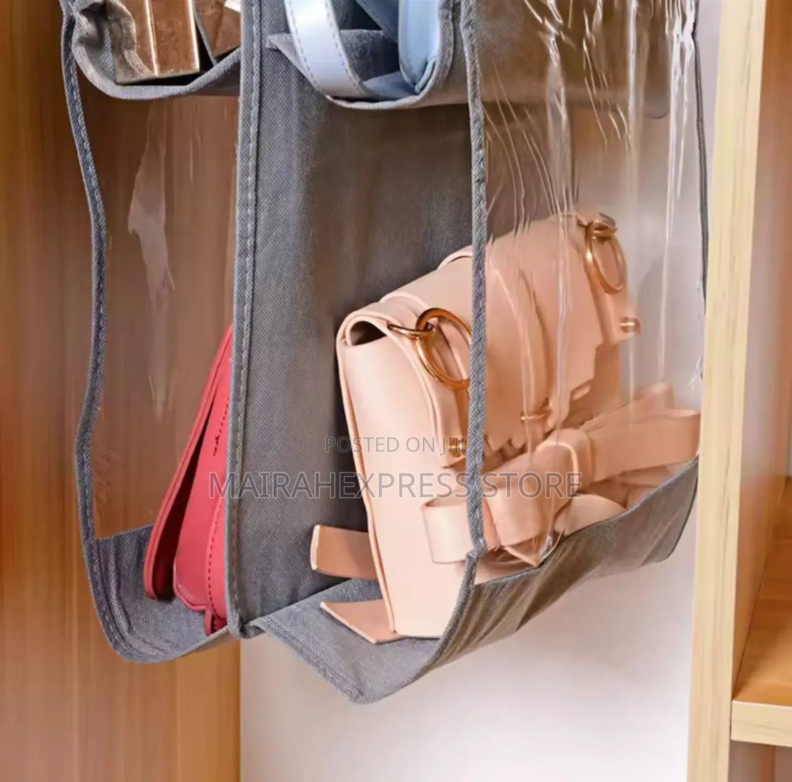 Closet Handbag Hanging Organizer