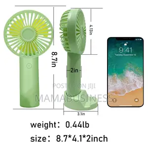 USB Powered Handheld Fan Rechargeable Fan