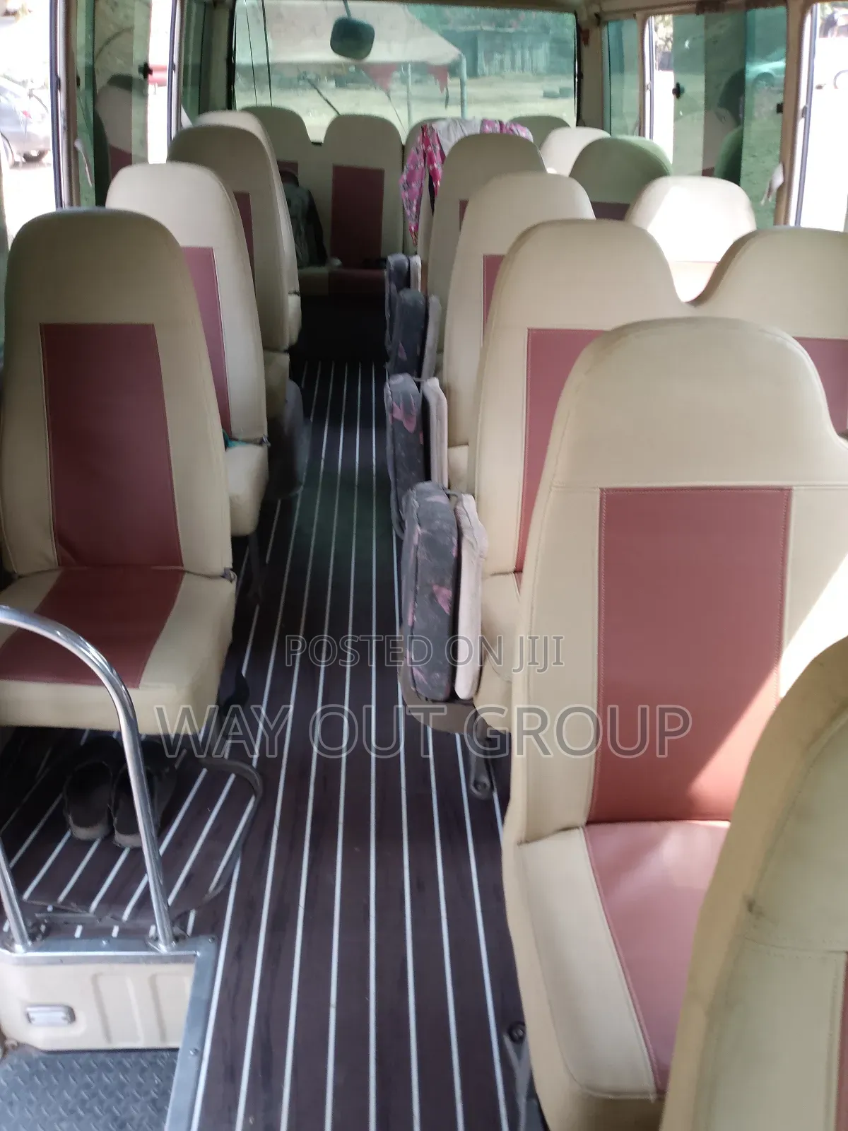 Toyota Coaster 2012 Brown