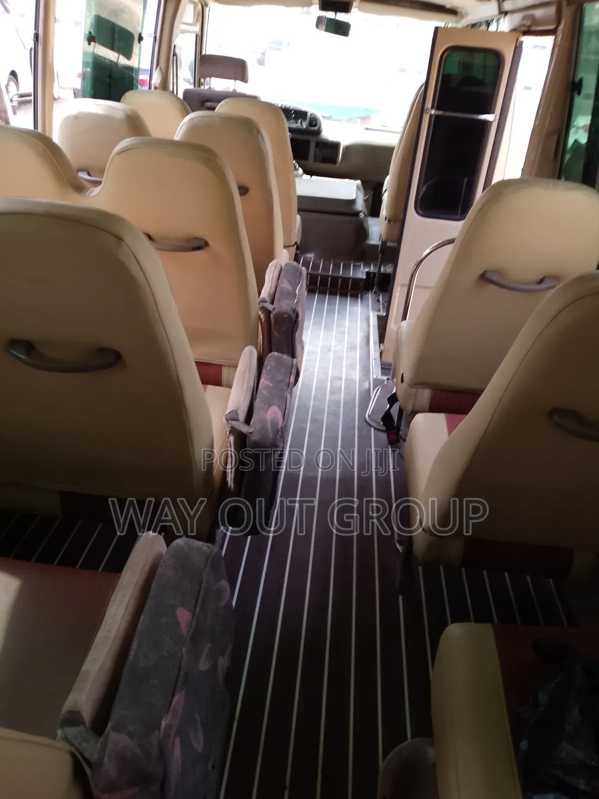 Toyota Coaster 2012 Brown