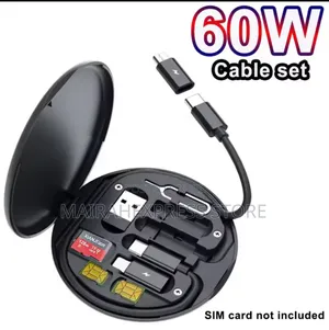 Photo - Multifunction 60W Type C to Micro USB Adapter Data Cable Kit
