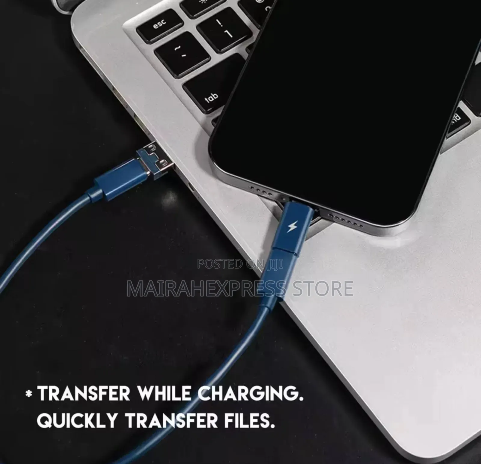 Multifunction 60W Type C to Micro USB Adapter Data Cable Kit