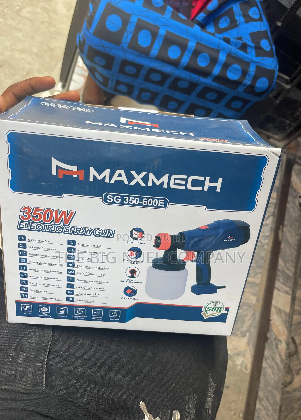 Maxmech Spray Gun 350watts