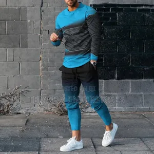 Men 2pcs Complete Suit Set Wears