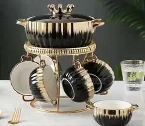 Ceramic Soup and Stock Pot