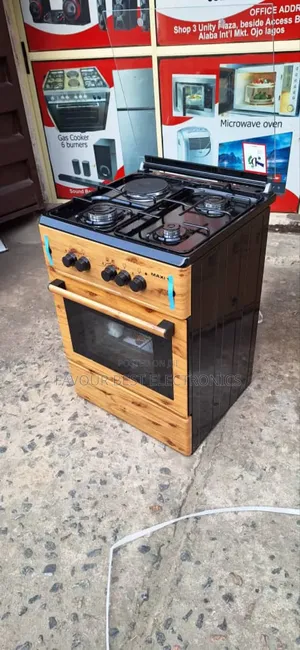 Original Maxi 60 by 60 (3+1) Gas Cooker Oven Automatic