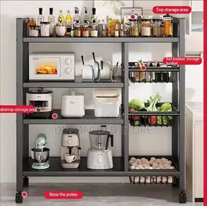 4-Storage Kitchen Shelf