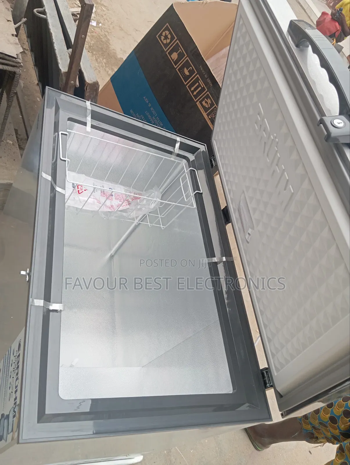 New Bruhm 200L Chest Freezer Fast Cooling External Condenser