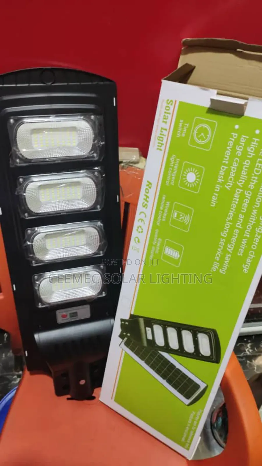 High Standard Led Solar Street-Light 4-Eye