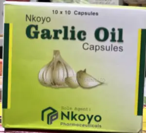 Garlic Oil Capsules ( Nkoyo Garlic Capsules Oil ).