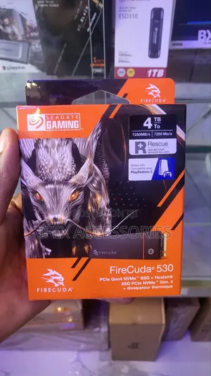 4tb Fire Cuda 530 Seagate Hard Drive Storage Device