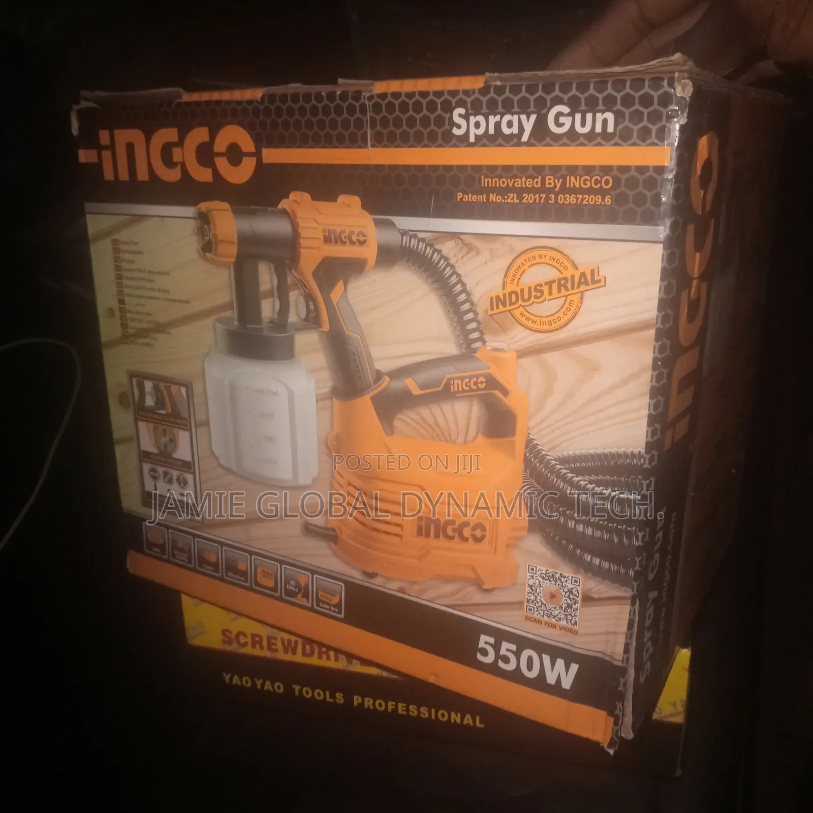 Ingco 550w Spray Gun