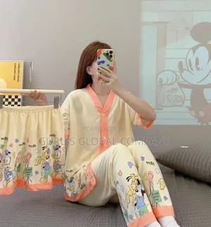 Beautiful 3 Piece Foreign Night Wears