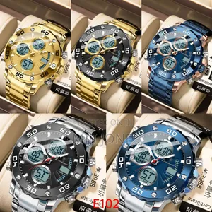 *Poedagar Chain* _Digital and Analog_ Watch