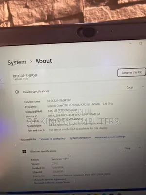 Laptop Dell Latitude 3510 8GB Intel Core i5 SSD 256GB