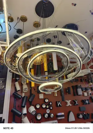 By 4 Step Drop Chandelier