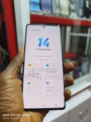 New Vivo X80 256 GB Black