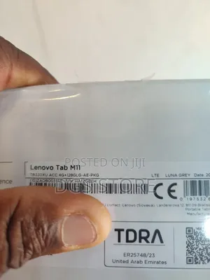 New Lenovo Tab M11 128 GB