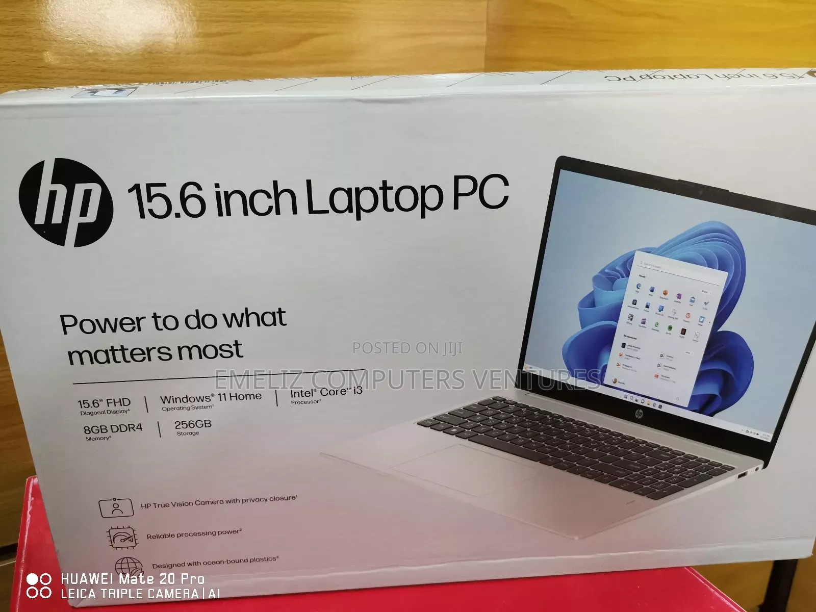 New Laptop HP 15 8GB Intel Core I3 SSD 256GB