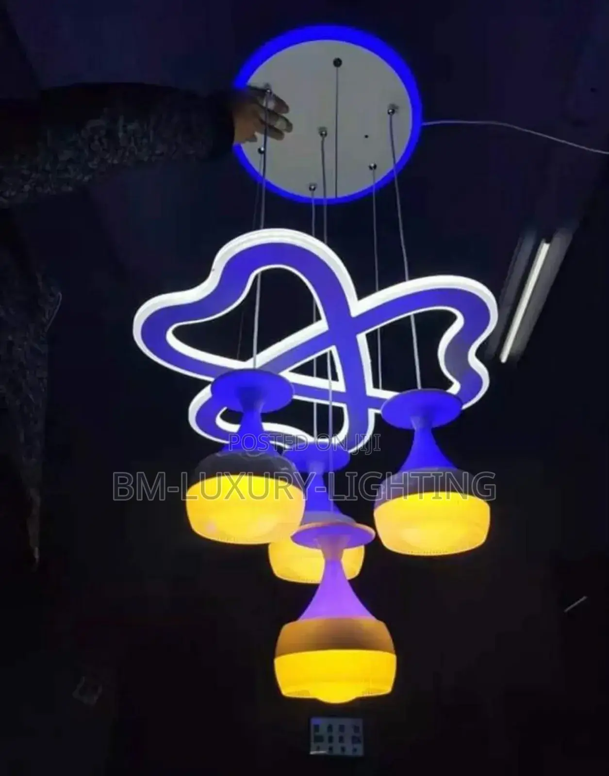 4 Drop Minimalist Nordic Chandelier