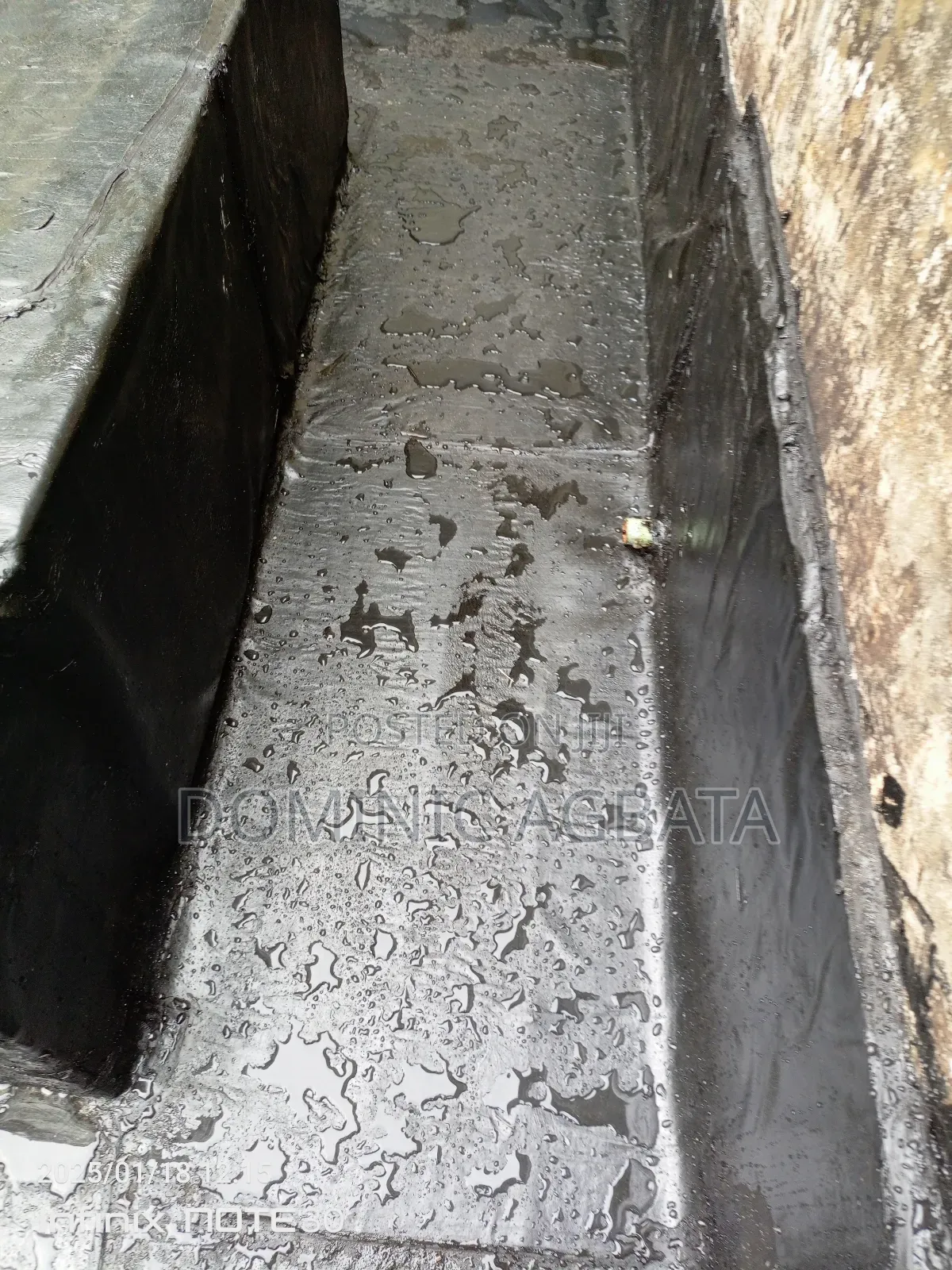 Ebullient Waterproofing Tank Area