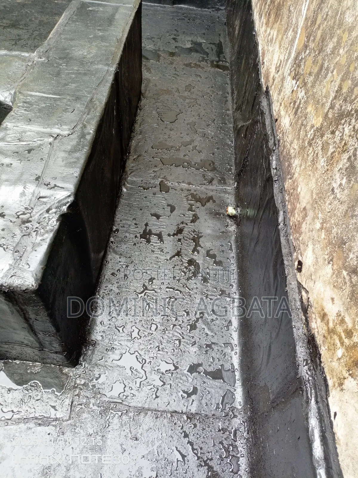 Ebullient Waterproofing Tank Area