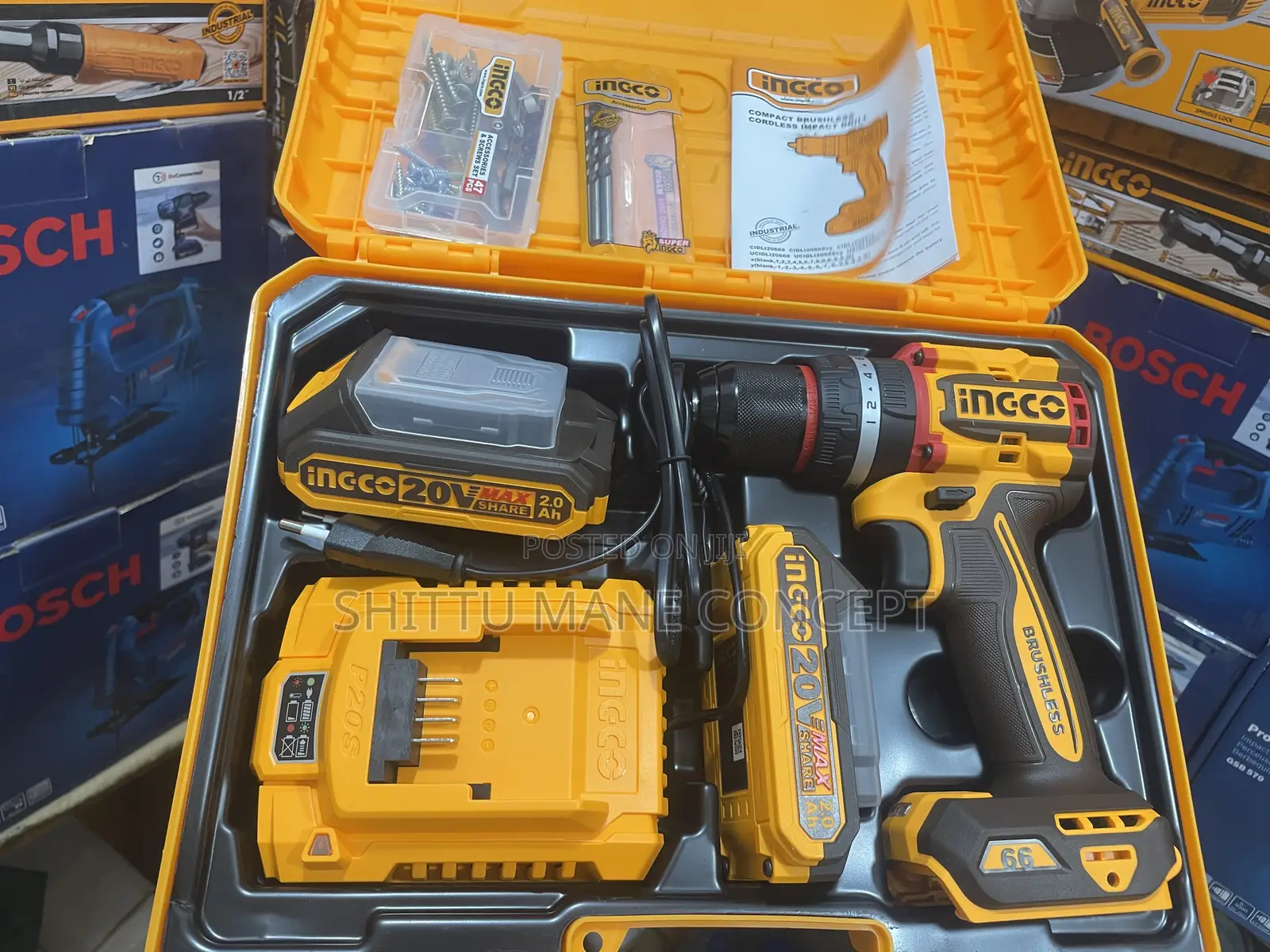 Impact Cordless Drill Brushless