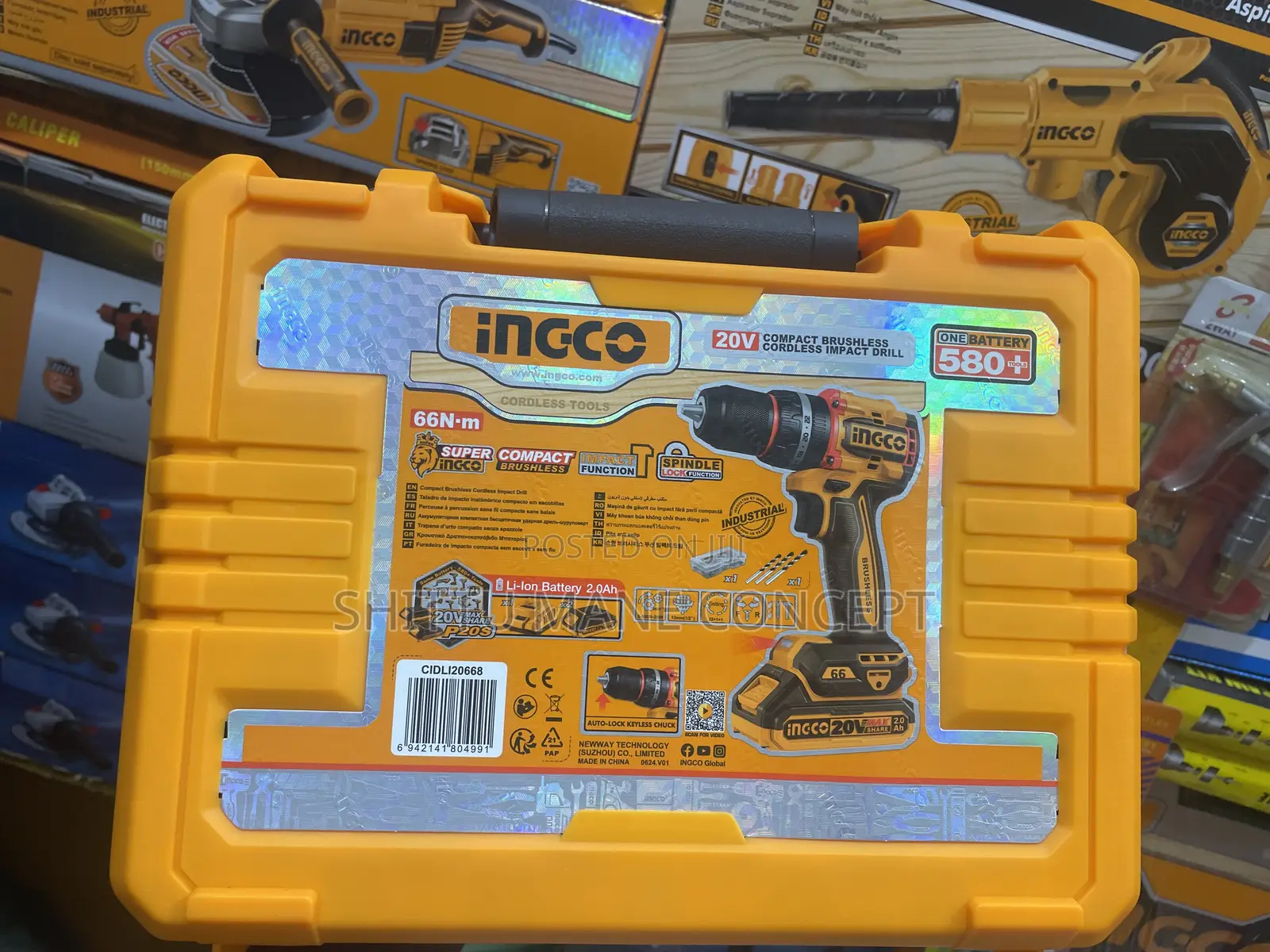 Impact Cordless Drill Brushless