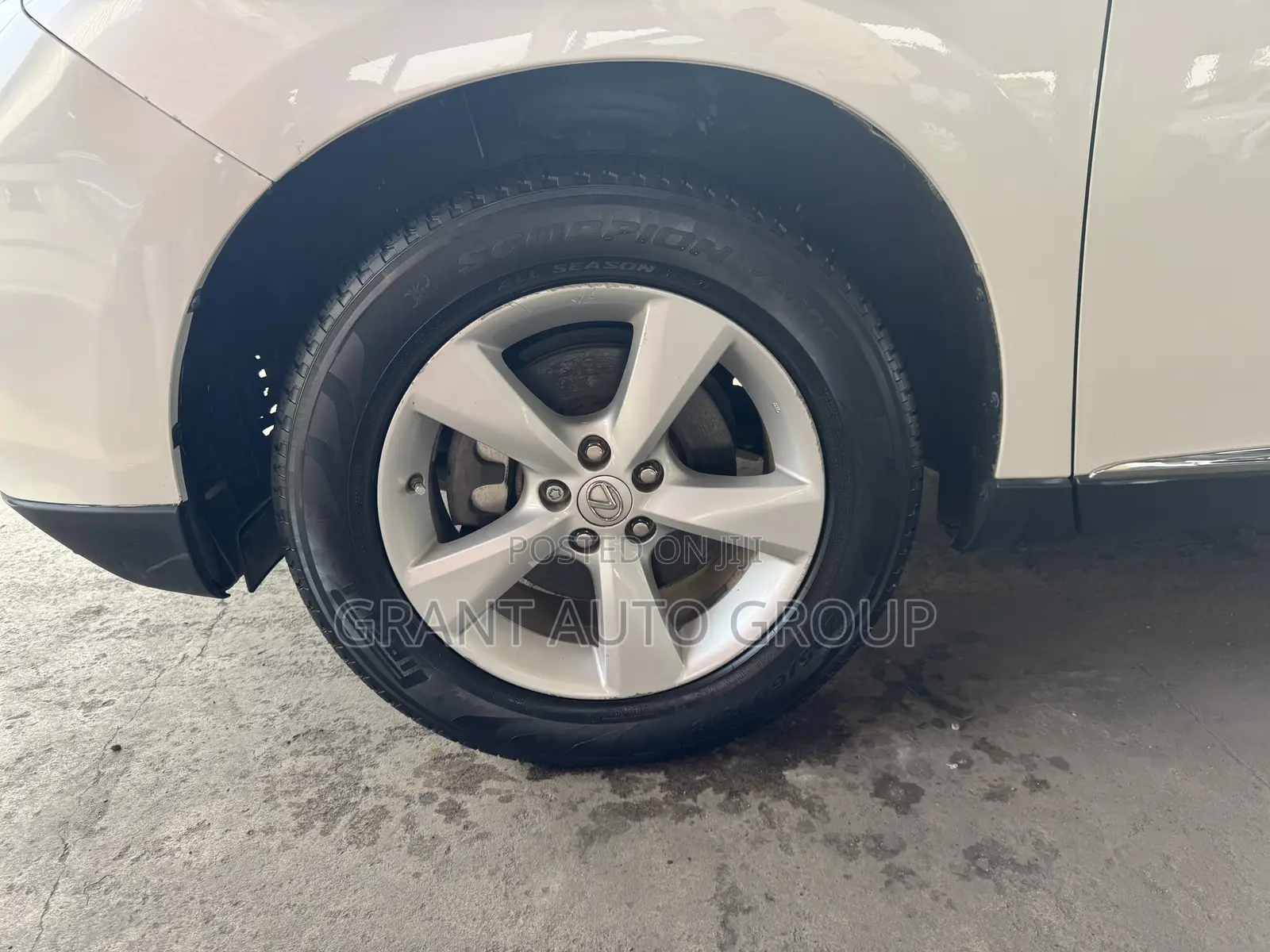 Lexus RX 350 AWD 2012 White