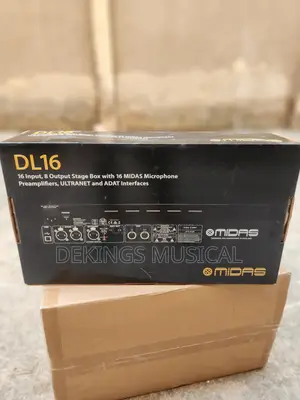 Behringer Midas Dl16 16 Input, 8 Output Stage Box
