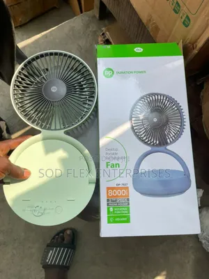8,000  Mah Dp Rechargeable Fan