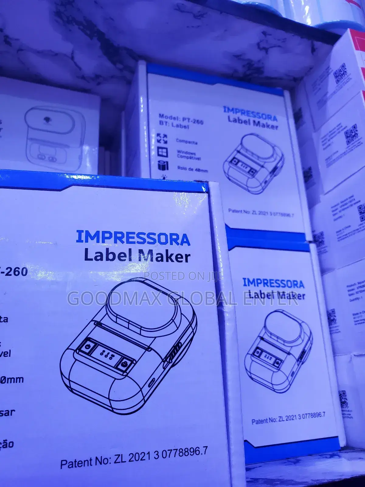 Portable Bluetooth Barcode Printer