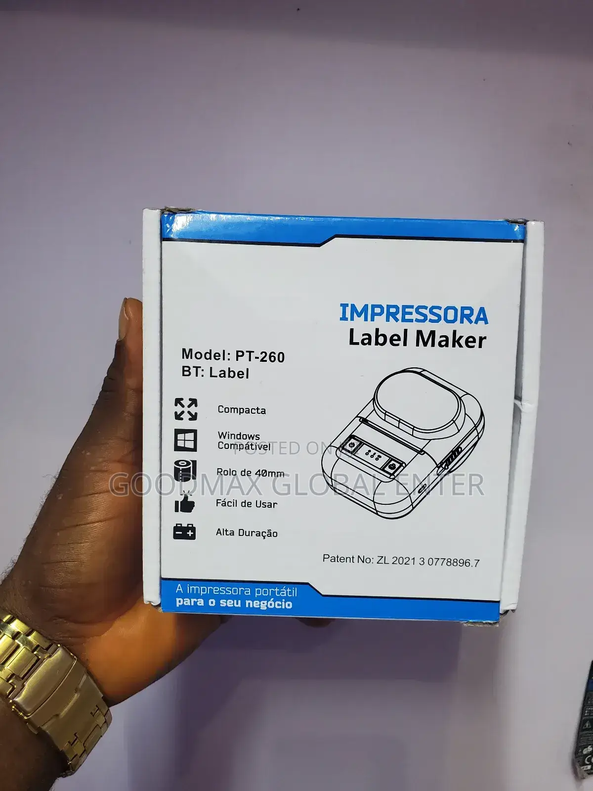Portable Bluetooth Barcode Printer