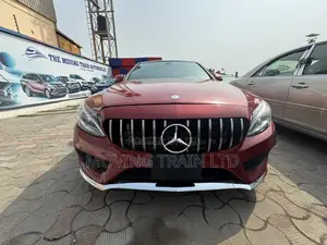 Mercedes-Benz C300 2018 Burgundy