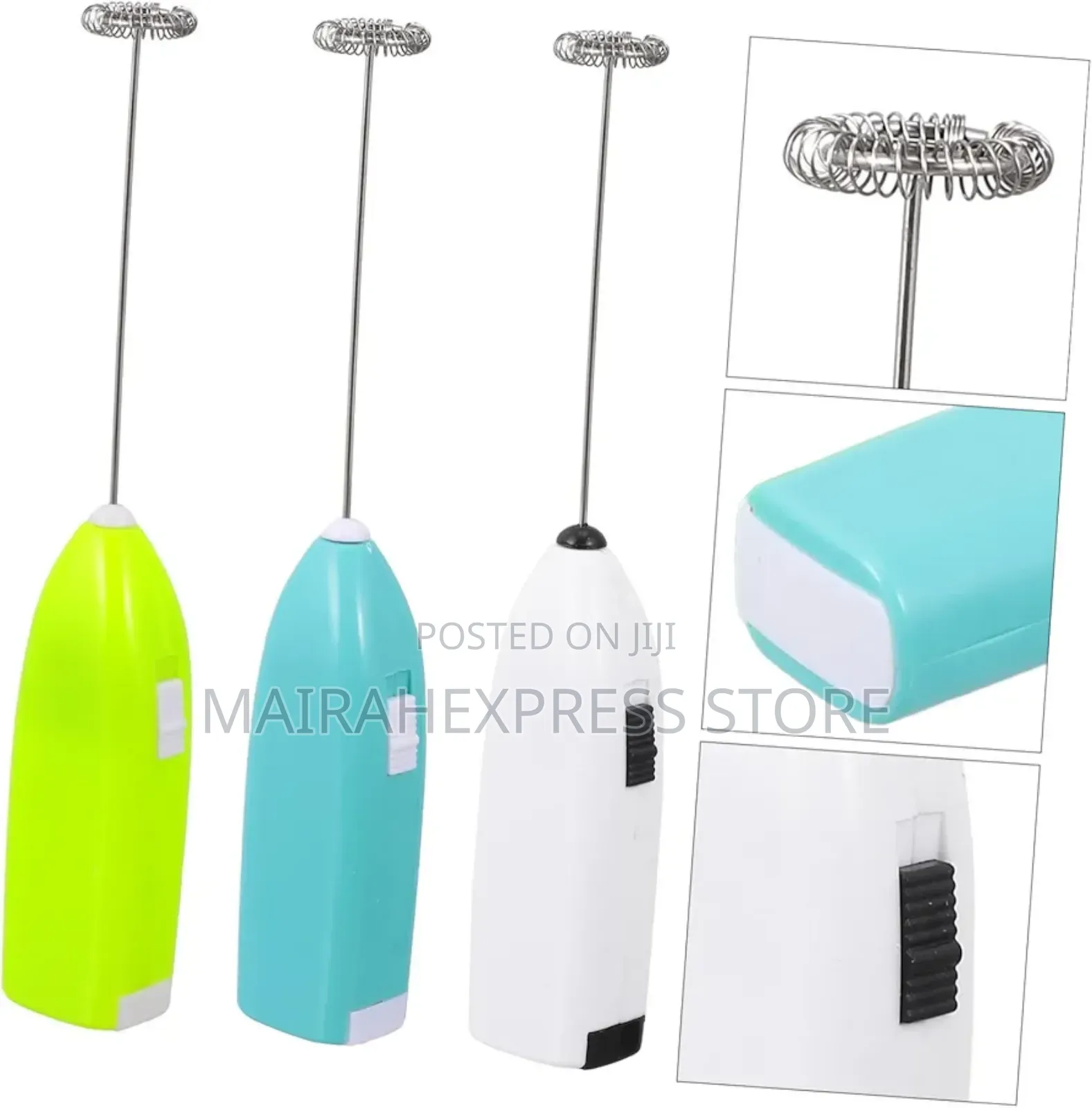 Mini Automatic Egg Beater Milk Drink Coffee Whisk Stirrer