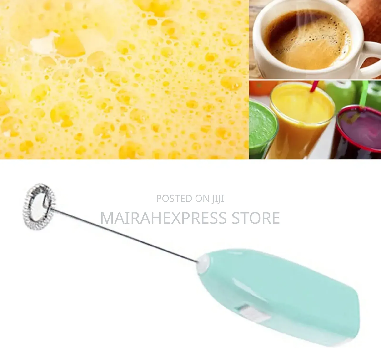 Mini Automatic Egg Beater Milk Drink Coffee Whisk Stirrer