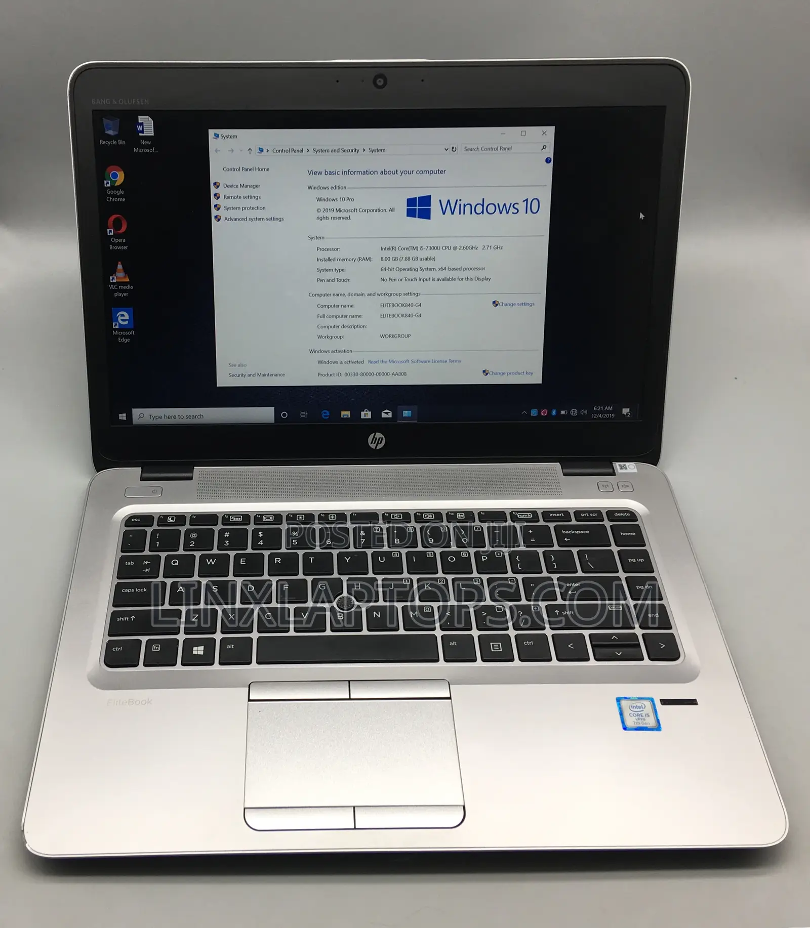 Laptop HP EliteBook 840 G4 8GB Intel Core I5 SSD 256GB