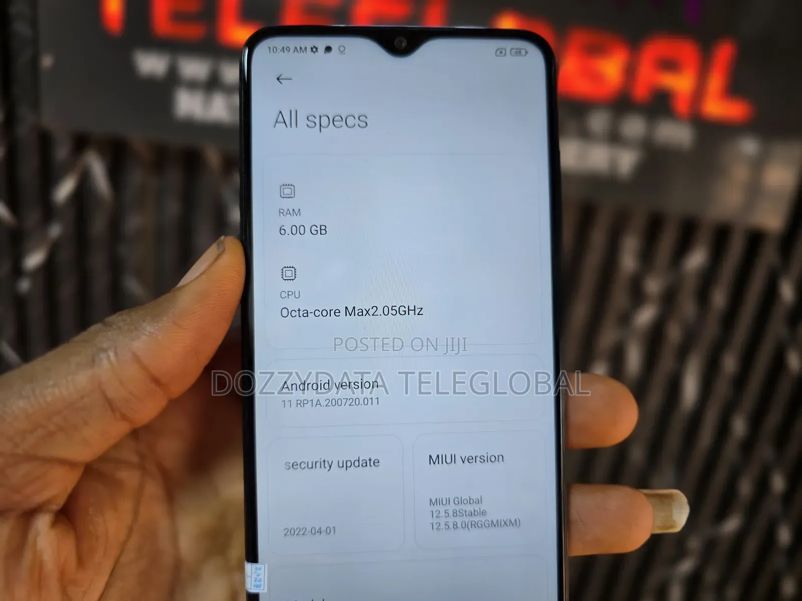 Xiaomi Redmi Note 8 Pro 128 GB Black