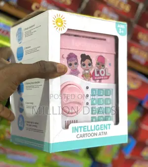 Unique Piggy Intelligent Cartoon ATM Kids Toy