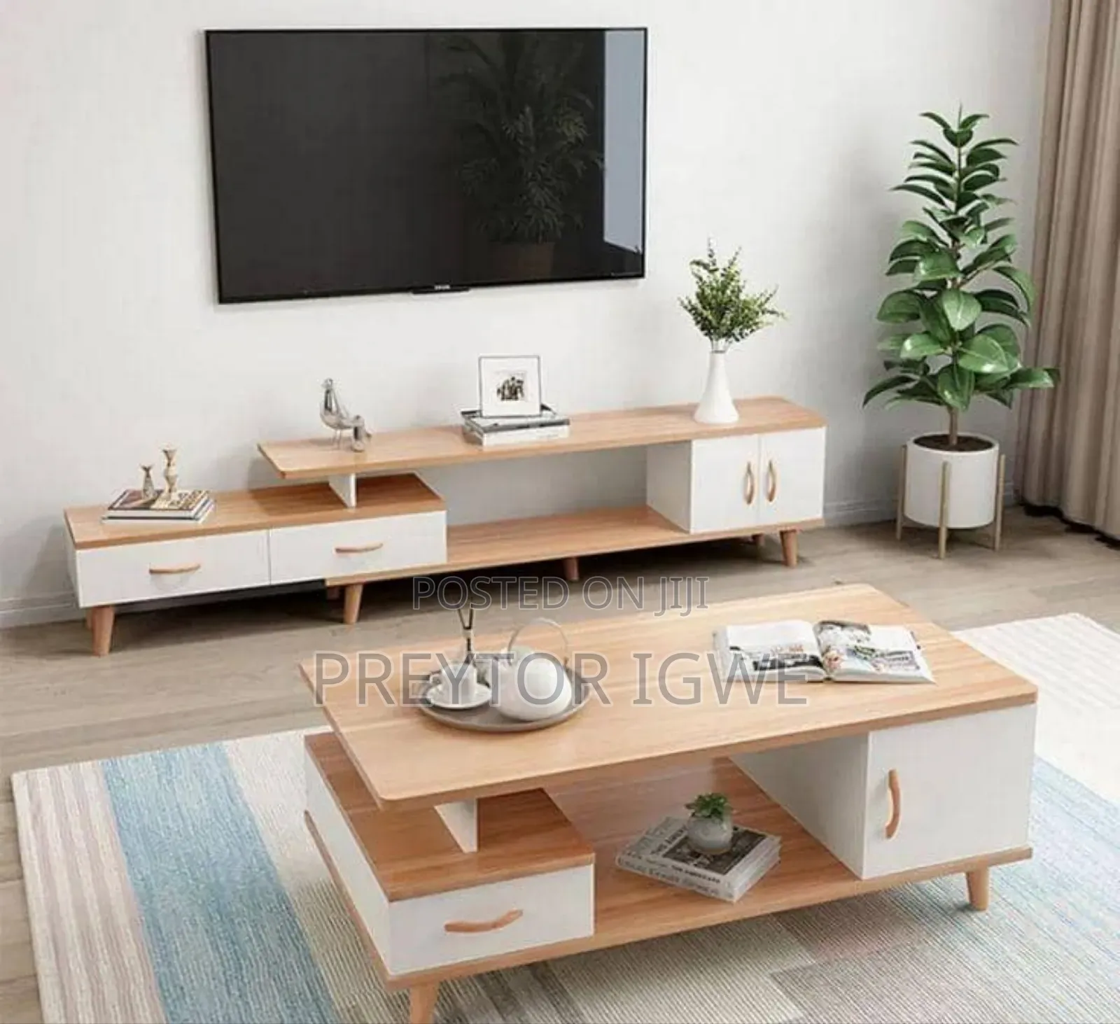 Executive TV Stand and Centre Table