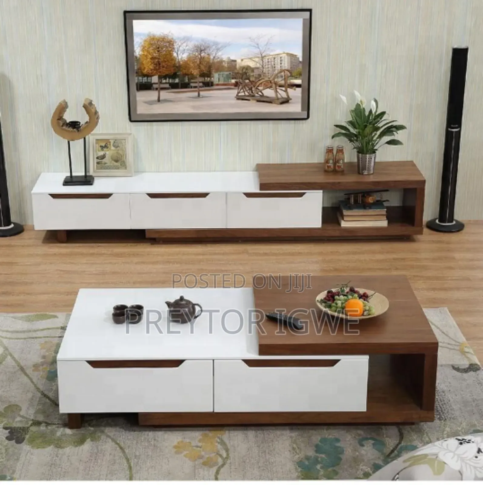 Executive TV Stand and Centre Table
