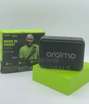 Black Mini Music in Palm Oraimo Speaker