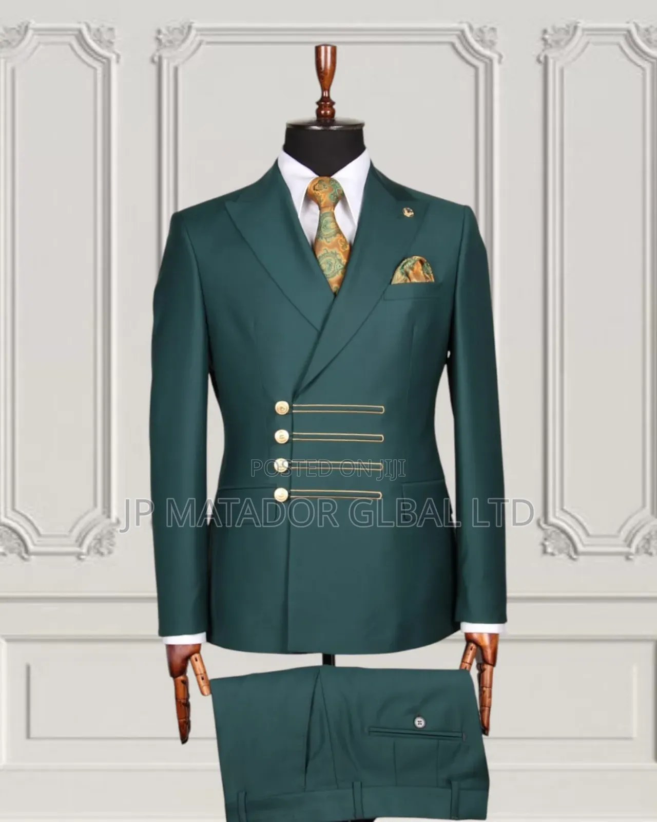 Turkish Fashionable Double Breasted Suits