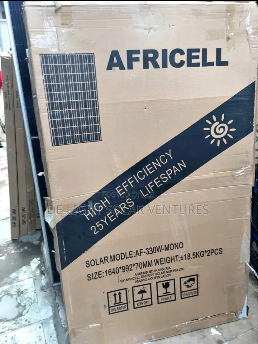 Africell Solar Panel 330w Much Available