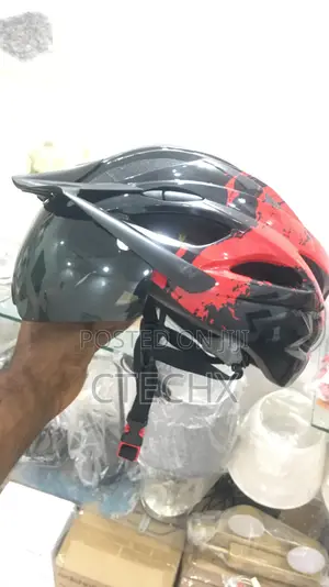Professional Bike Helmet With Backlight Size 58-62cm