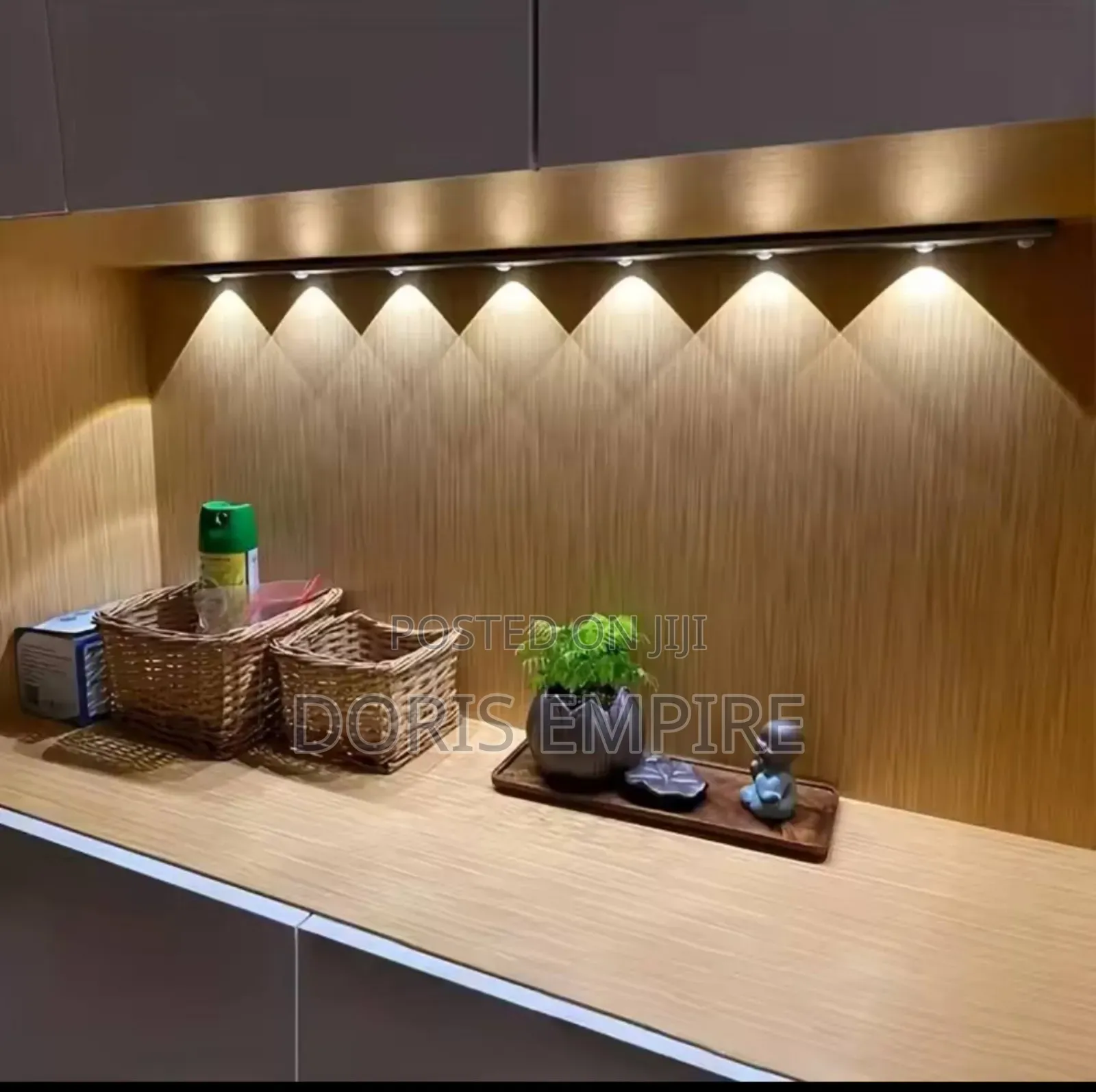 LED Cabinet Light USB Rechargeable Motion Sensor