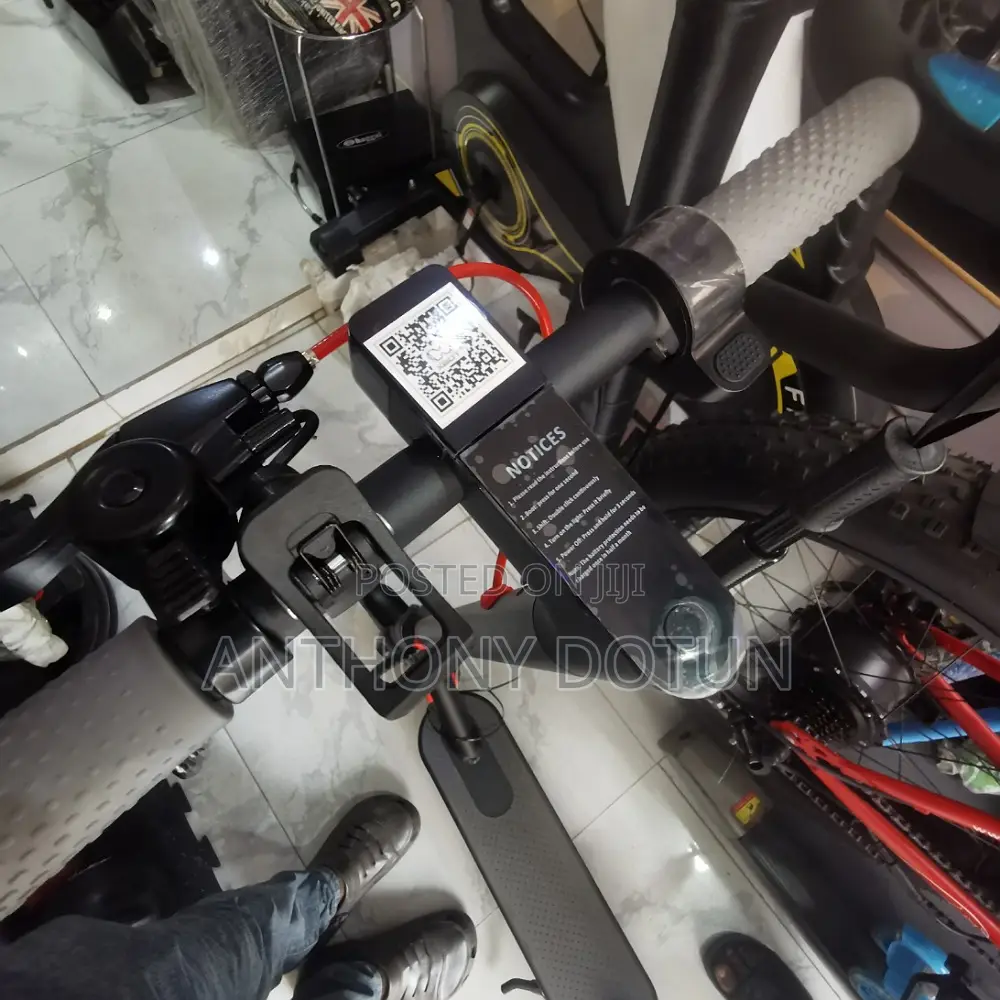 Foldable Electric E - Scooter for Adult Barcode Security