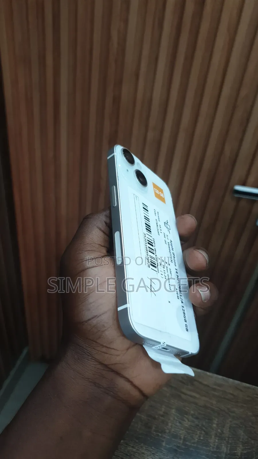 New Apple iPhone 14 128 GB Silver