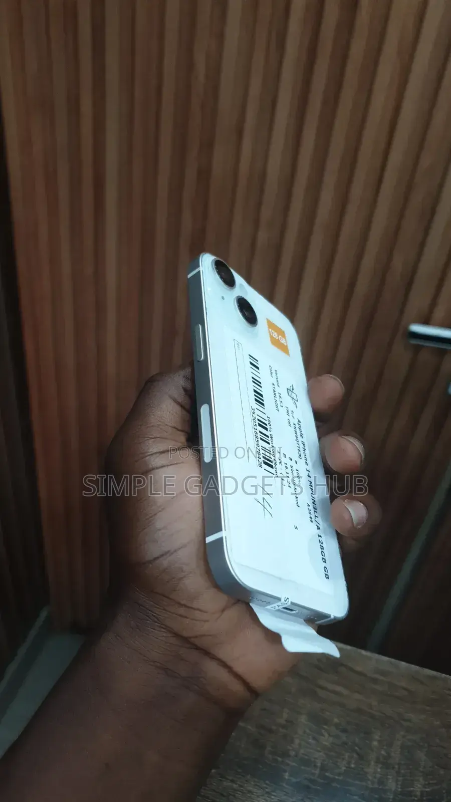 New Apple iPhone 14 128 GB Silver