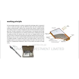 200l Aemem Pressurised Solar Water Heater Flat-Plate